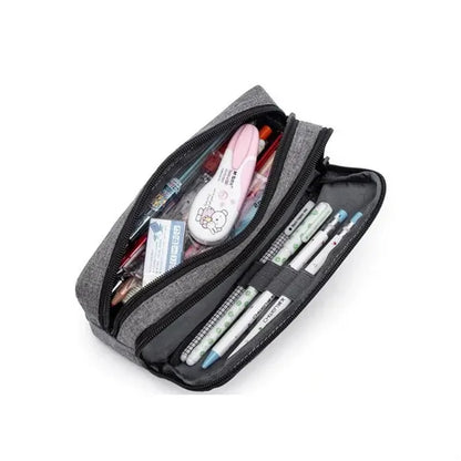 Wide-Opening Pencil Pen Case