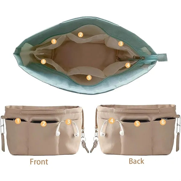 Women'S Purse Organizer Insert Tote Bag