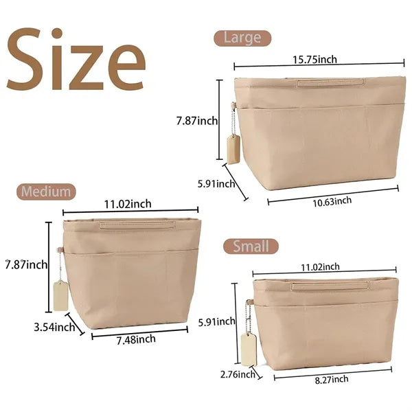 Women'S Purse Organizer Insert Tote Bag
