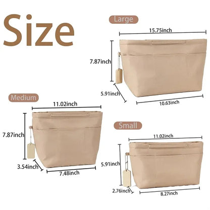 Women'S Purse Organizer Insert Tote Bag