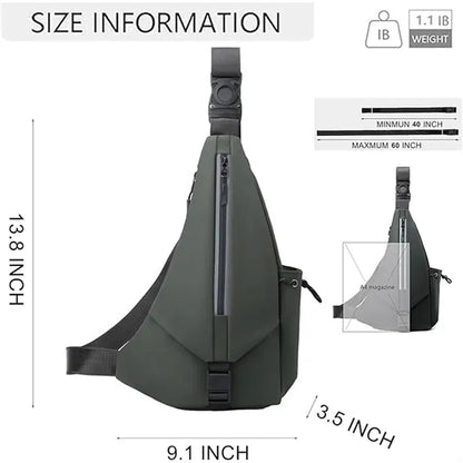 Small Chest Crossbody Backpack