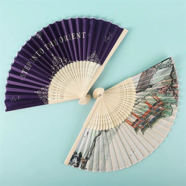 Printed Dynasty Hand Fan