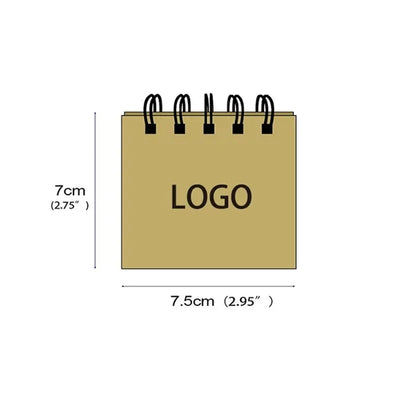 Pocket Size Spiral Sticky Note Pad