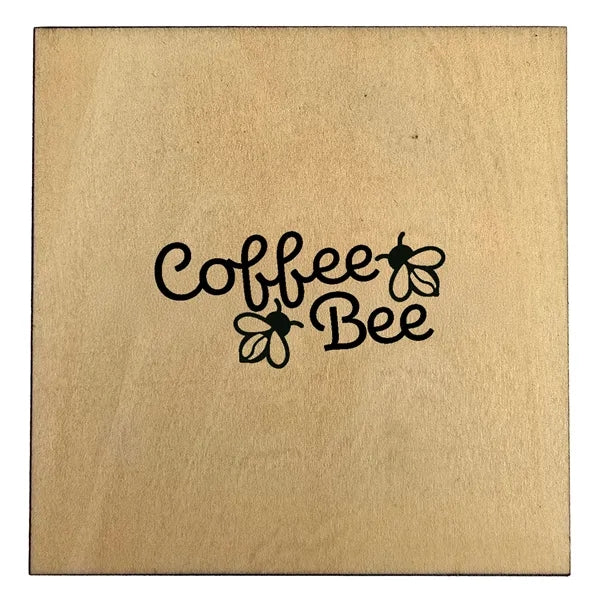 Labyrinth Layered Wood Coaster