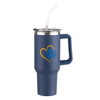 Sequoia 40oz Double-Wall Stainless Travel Mug with Straw