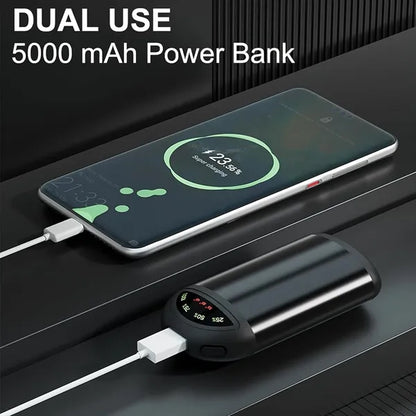 Electric Hand Warmer With Led Display