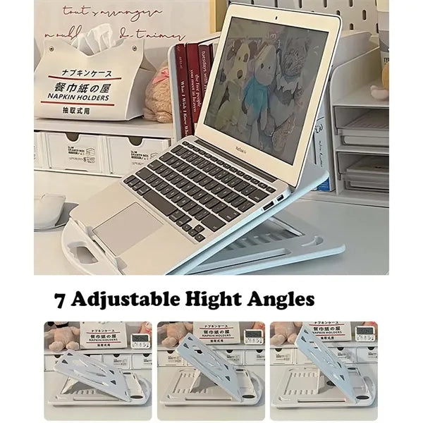 Rotatable,Foldable,7 Adjustable Hight Angles Laptop Stand