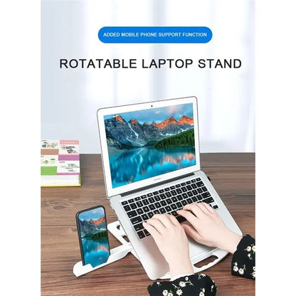 Rotatable,Foldable,7 Adjustable Hight Angles Laptop Stand