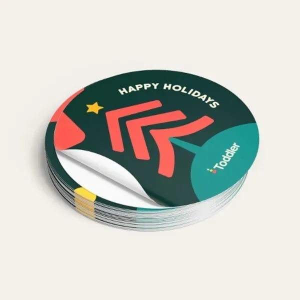 Custom Full color shapes Stickers