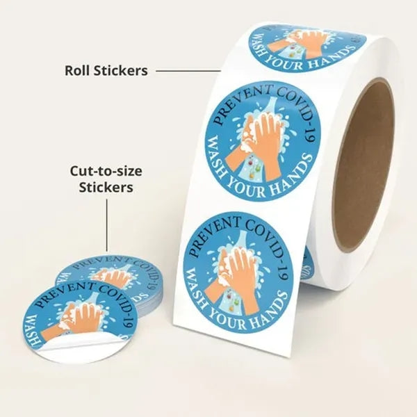 Custom Full color shapes Stickers