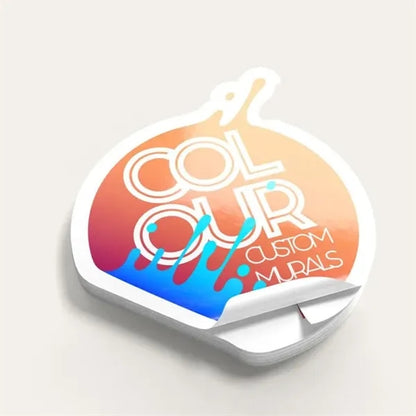 Custom Full color shapes Stickers