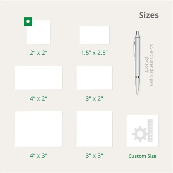 Custom Full color shapes Stickers