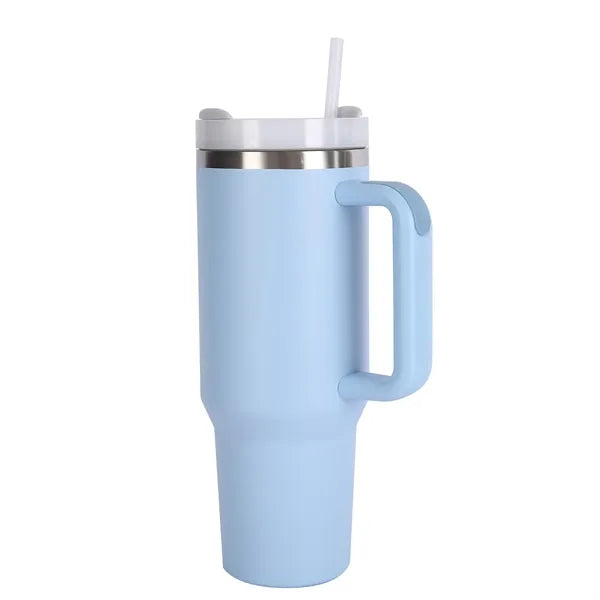 40oz Tumbler With Handle And Straw