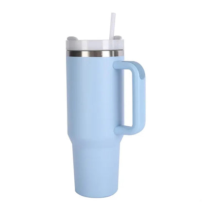 40oz Tumbler With Handle And Straw