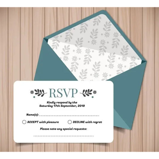 RSVP Cards (7" x 5")