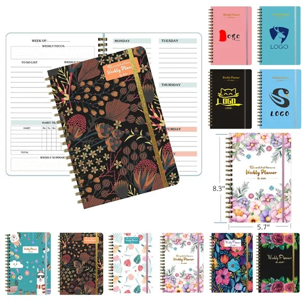 5.7" x 8.3" Monthly Budget Planner