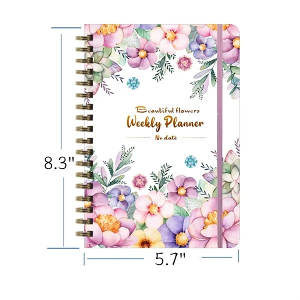 5.7" x 8.3" Monthly Budget Planner