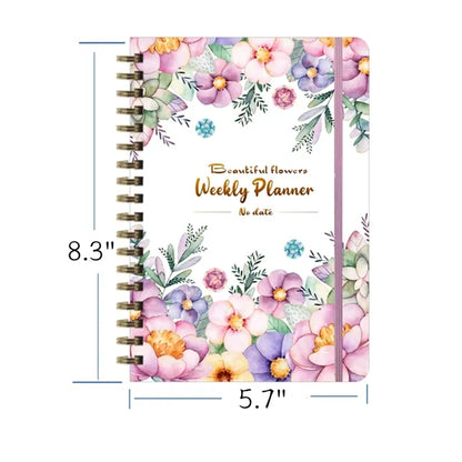 5.7" x 8.3" Monthly Budget Planner