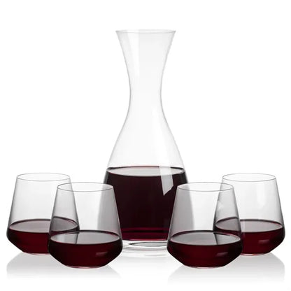 Barham Carafe & Cannes Stemless Wine