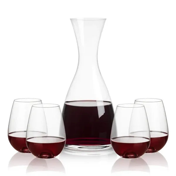 Barham Carafe & Edderton Stemless Wine