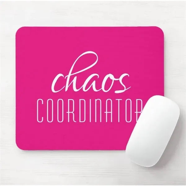 Rectangle Rubber Bottom Fabric Mouse Pad