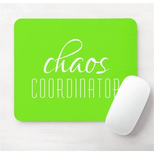 Rectangle Rubber Bottom Fabric Mouse Pad