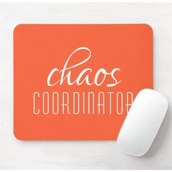 Rectangle Rubber Bottom Fabric Mouse Pad