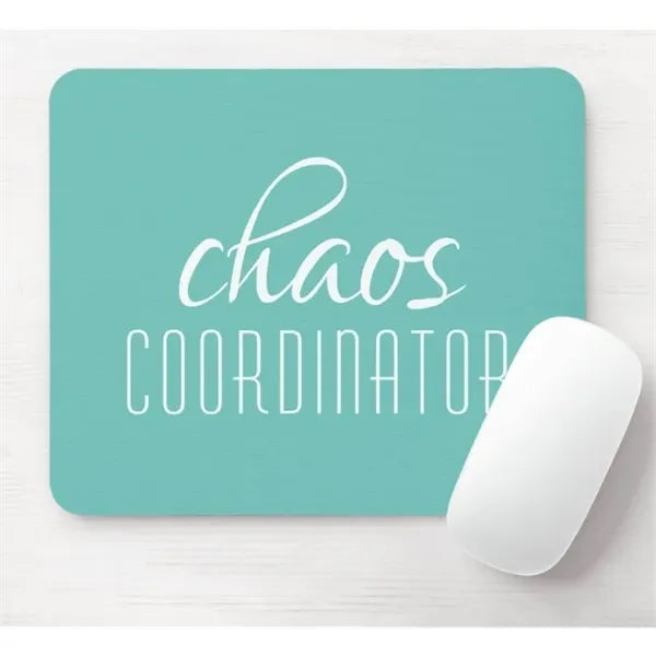 Rectangle Rubber Bottom Fabric Mouse Pad
