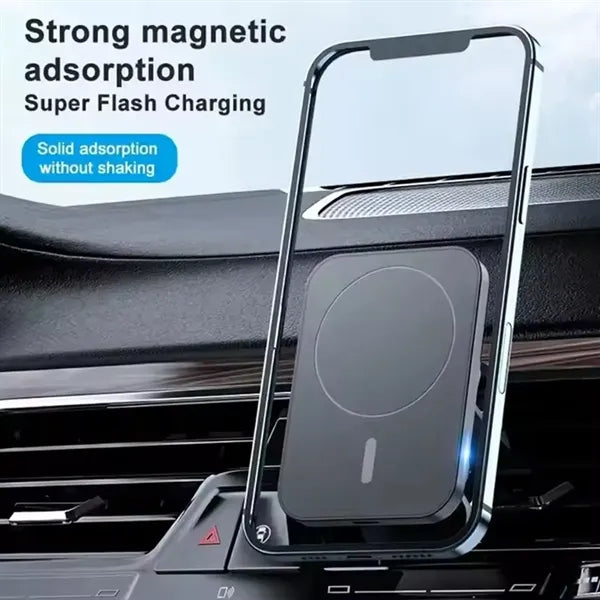 15W Magnetic Wireless Car Charger
