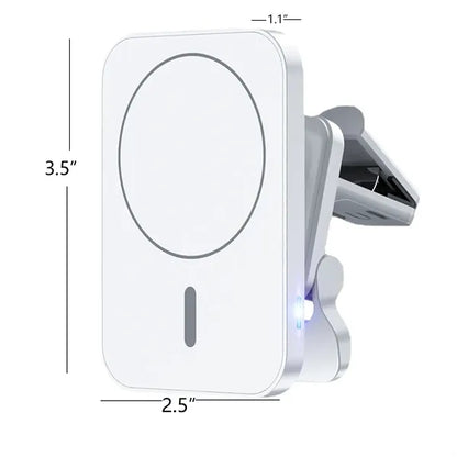 15W Magnetic Wireless Car Charger