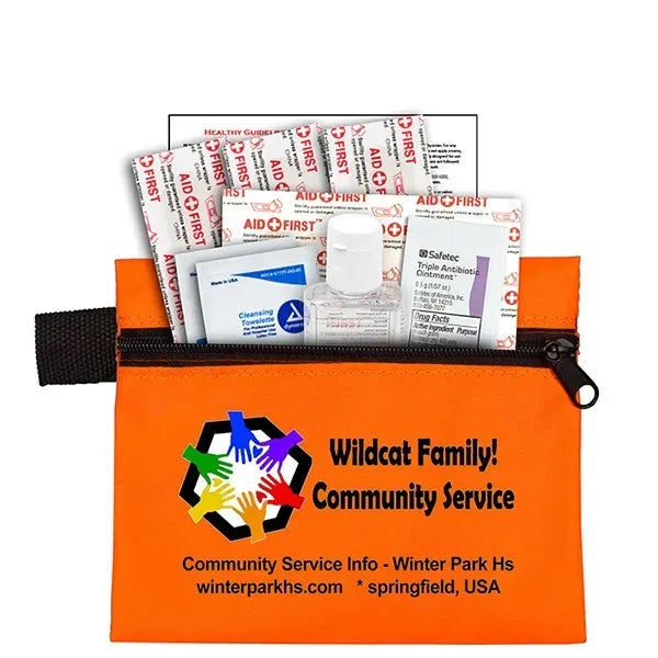 SANITIME 9 Piece Hand Sanitizer First Aid Kit