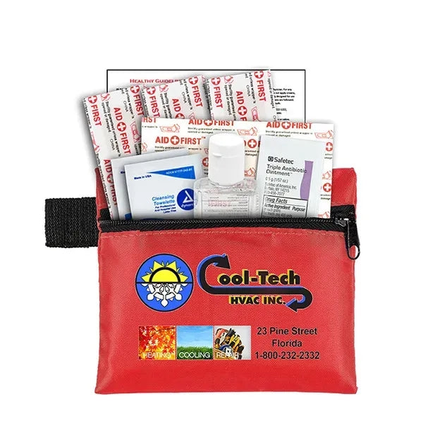 SANITIME 9 Piece Hand Sanitizer First Aid Kit