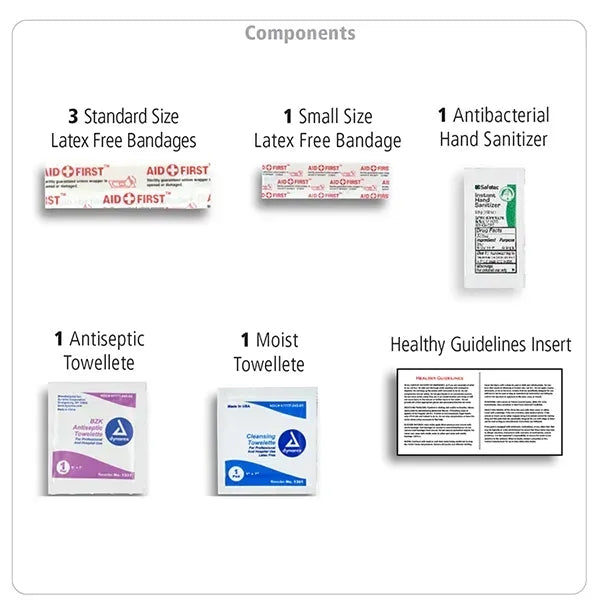 Safe Helper 8 Piece First Aid Kit