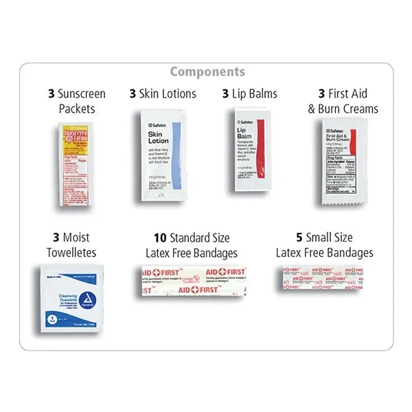 Lazy Day 31 Piece Advanced Outdoors First Aid Kit
