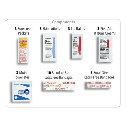 Lazy Day 31 Piece Advanced Outdoors First Aid Kit