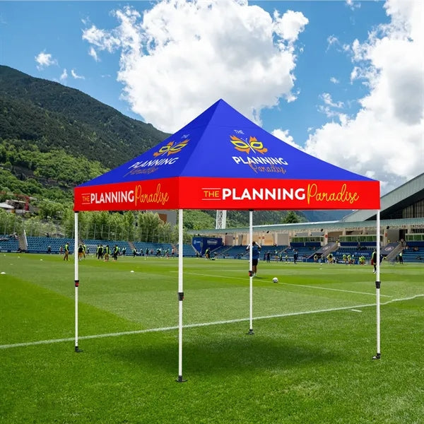 10' X 10' PopUp Tent Kit With Steel Frame (Dye Sublimated)