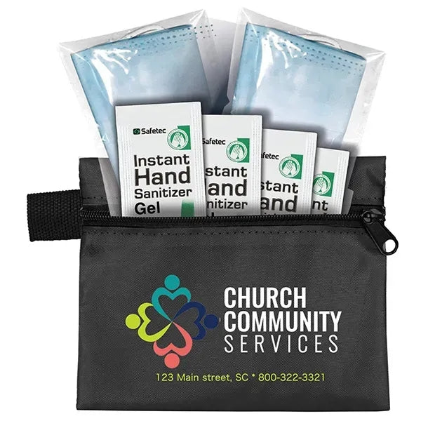 Triton 6 Piece Easy Safety First Kit In Zipper Pouch