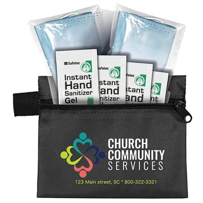 Triton 6 Piece Easy Safety First Kit In Zipper Pouch
