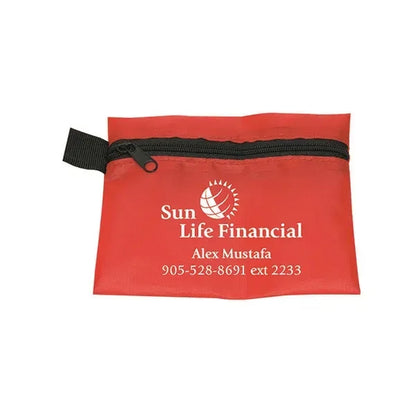 Titan Wipe it Down First Aid Travel Kit in Zippered Pouch