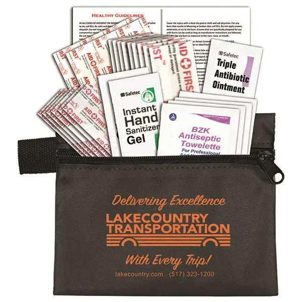 Altair 26 Piece First Aid Kit in Zipper Pouch