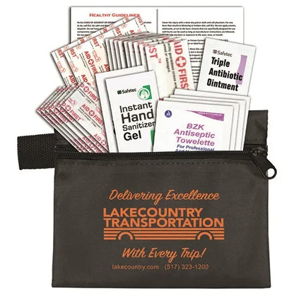 Altair 26 Piece First Aid Kit in Zipper Pouch