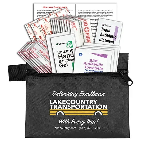 Altair 26 Piece First Aid Kit in Zipper Pouch
