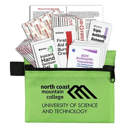 Zenith 27 Piece First Aid Kit in Zipper Pouch