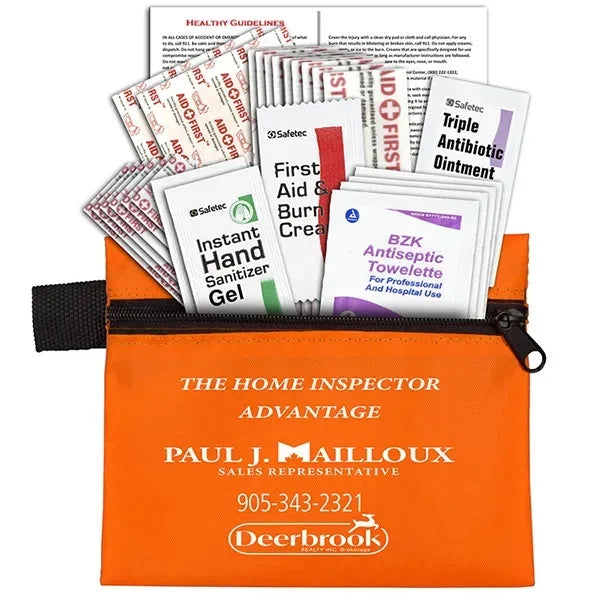 Zenith 27 Piece First Aid Kit in Zipper Pouch