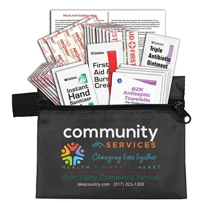 Zenith 27 Piece First Aid Kit in Zipper Pouch