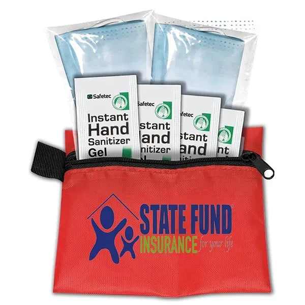 Triton 6 Piece Easy Safety First Kit In Zipper Pouch