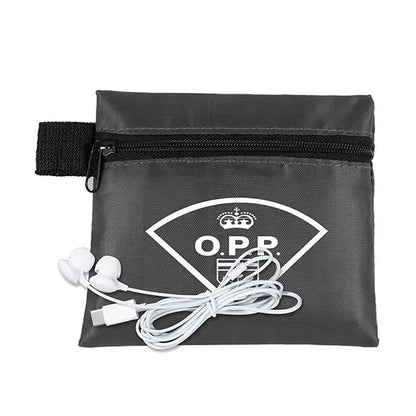 ZipTune Mobile Tech Earbud Kit in Zipper Pouch