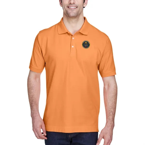 Devon & Jones Men's Short-Sleeve Polo Shirt