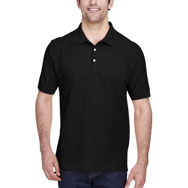 Devon & Jones Men's Short-Sleeve Polo Shirt