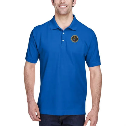 Devon & Jones Men's Short-Sleeve Polo Shirt